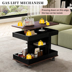 U-Can Adjustable End Table with Wheels