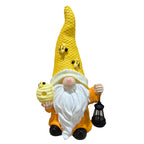 Magnesium Oxide Tree Spirit Old Man Statue With Bee Decor
