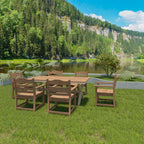 Patio Dining Chair with Armset Set of 2