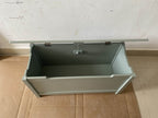 Kids Wooden Toy Box Storage with Safety Hinged Lid - Sage