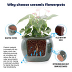 Handmade Dark Garden Pot