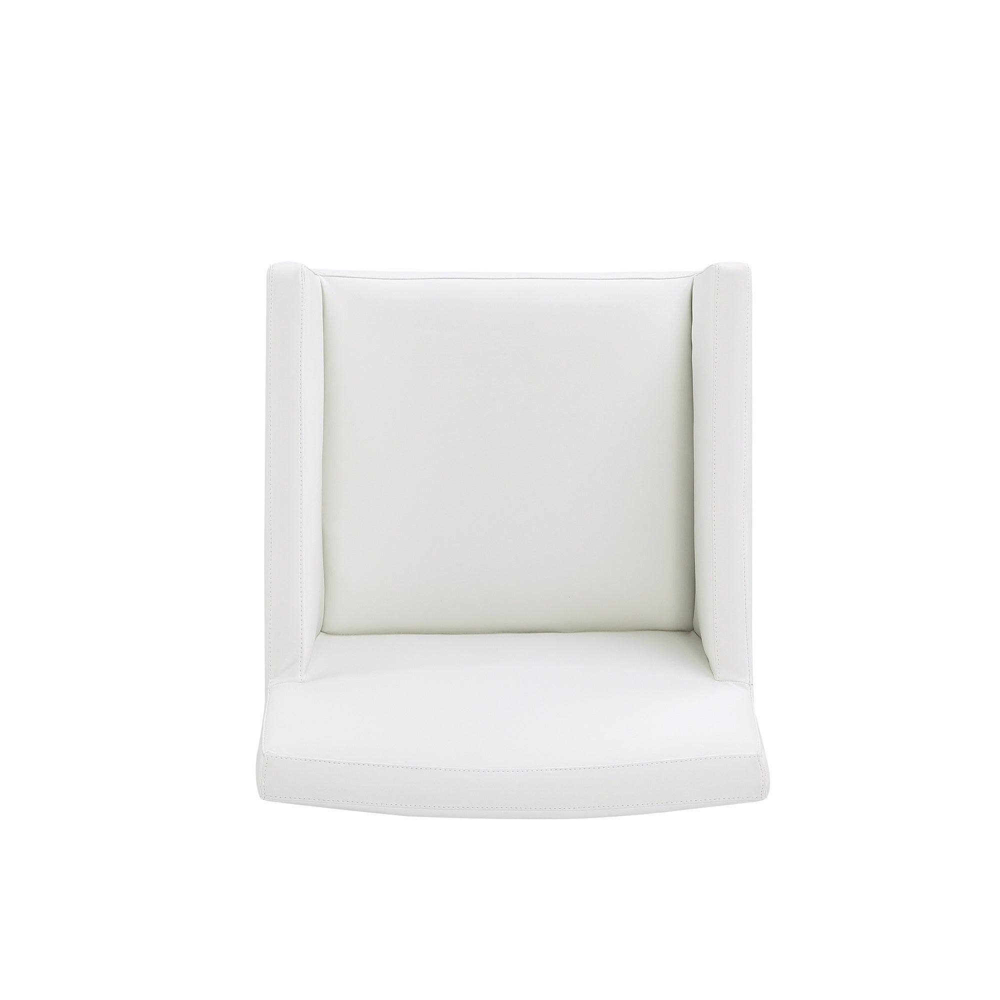 Anna Square Vegan Leather Armchair