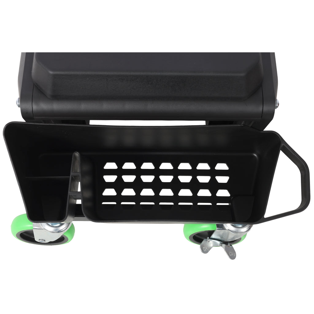 Heavy Duty Mechanic Stool with 330lbs Load Capability