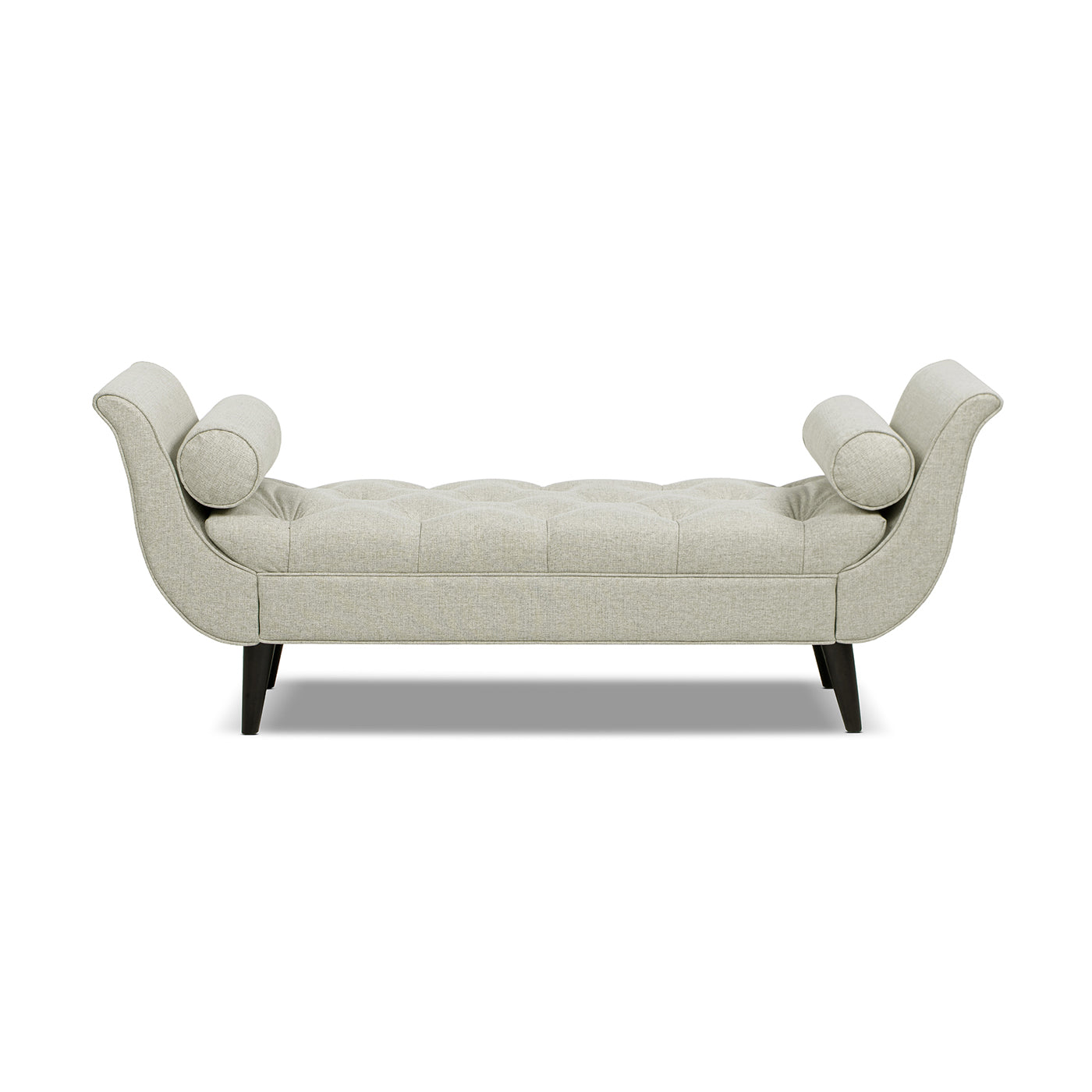 Alma Tufted Flared Arm Entryway Bench