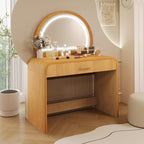 39" Makeup Vanity Table with Lighted Mirror