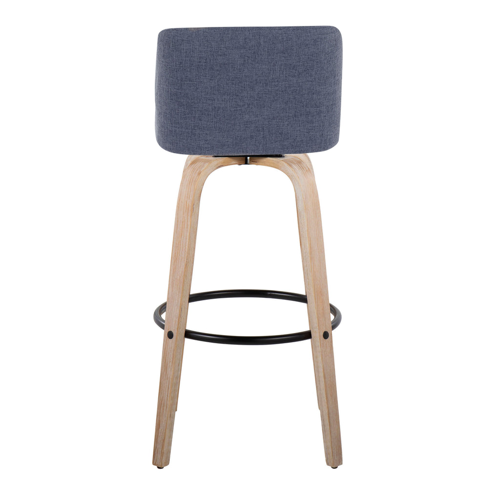 Contemporary Fixed-Height Barstool