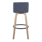 Contemporary Fixed-Height Barstool