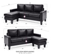 Jenna G213-SCH Sofa Chaise