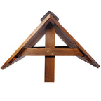Rustic Wooden Wishing Well Planter Outdoor Home Décor