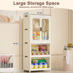 Portable Wardrobe Closet Storage Organizer for Clothes