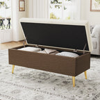 Modern Storage Ottoman Bench