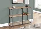 Accent Table - 3-Tier Console for Living Room or Entryway