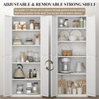 Metal Adjustable 2 Doors Storage Cabinet