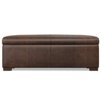 Gabbie 48 Inch Wide Rectangular Storage Ottoman