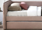 Daybed With a Trundle in Dusty Rose