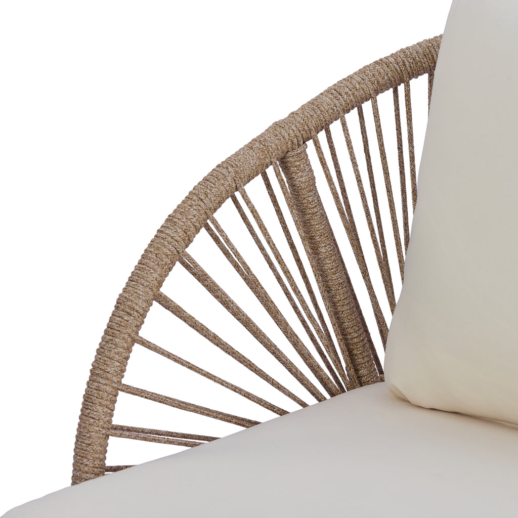 Acacia Wood Outdoor Club Chair