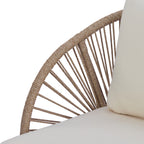 Acacia Wood Outdoor Club Chair