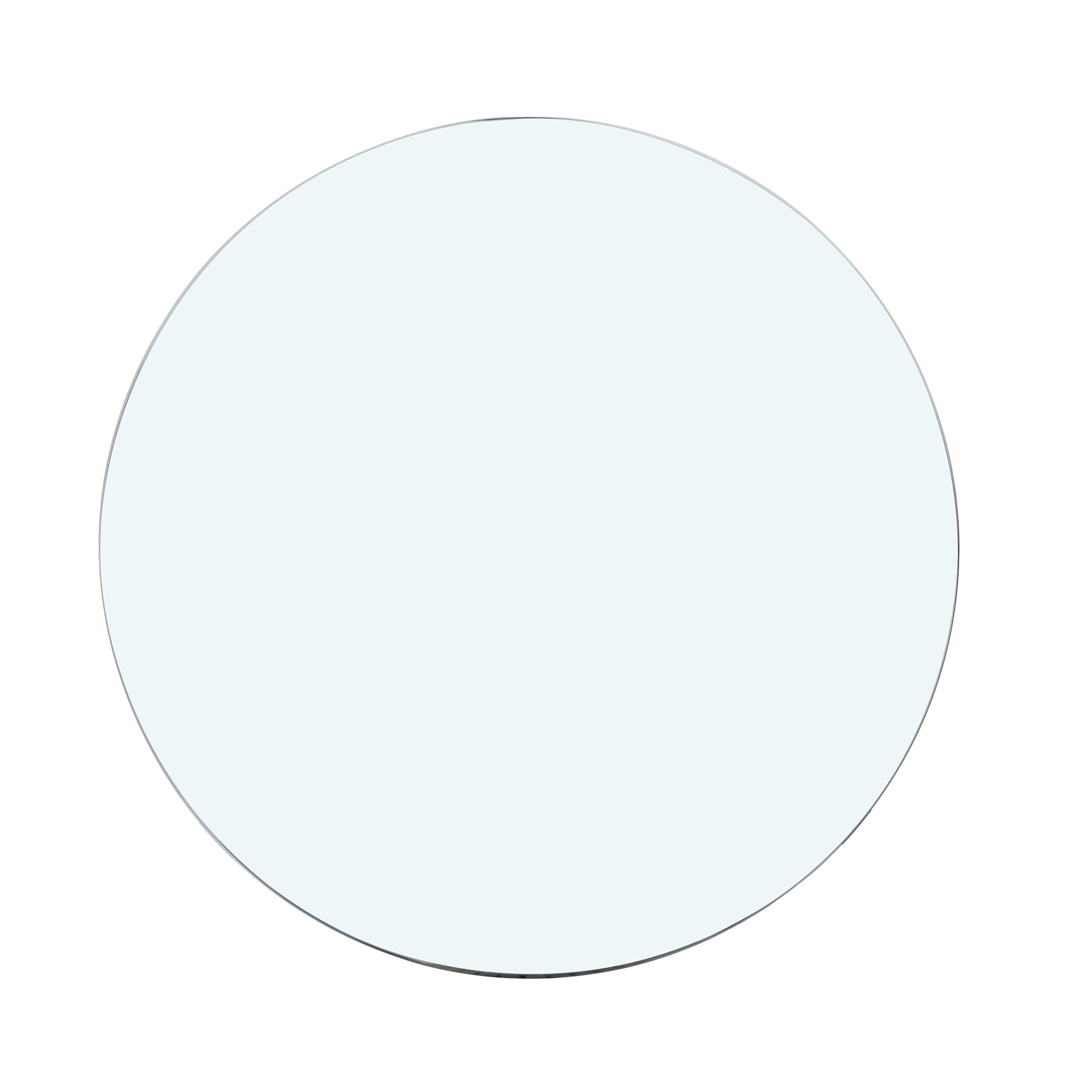 Tempered Glass Top 39.3 Inch Round Table Top