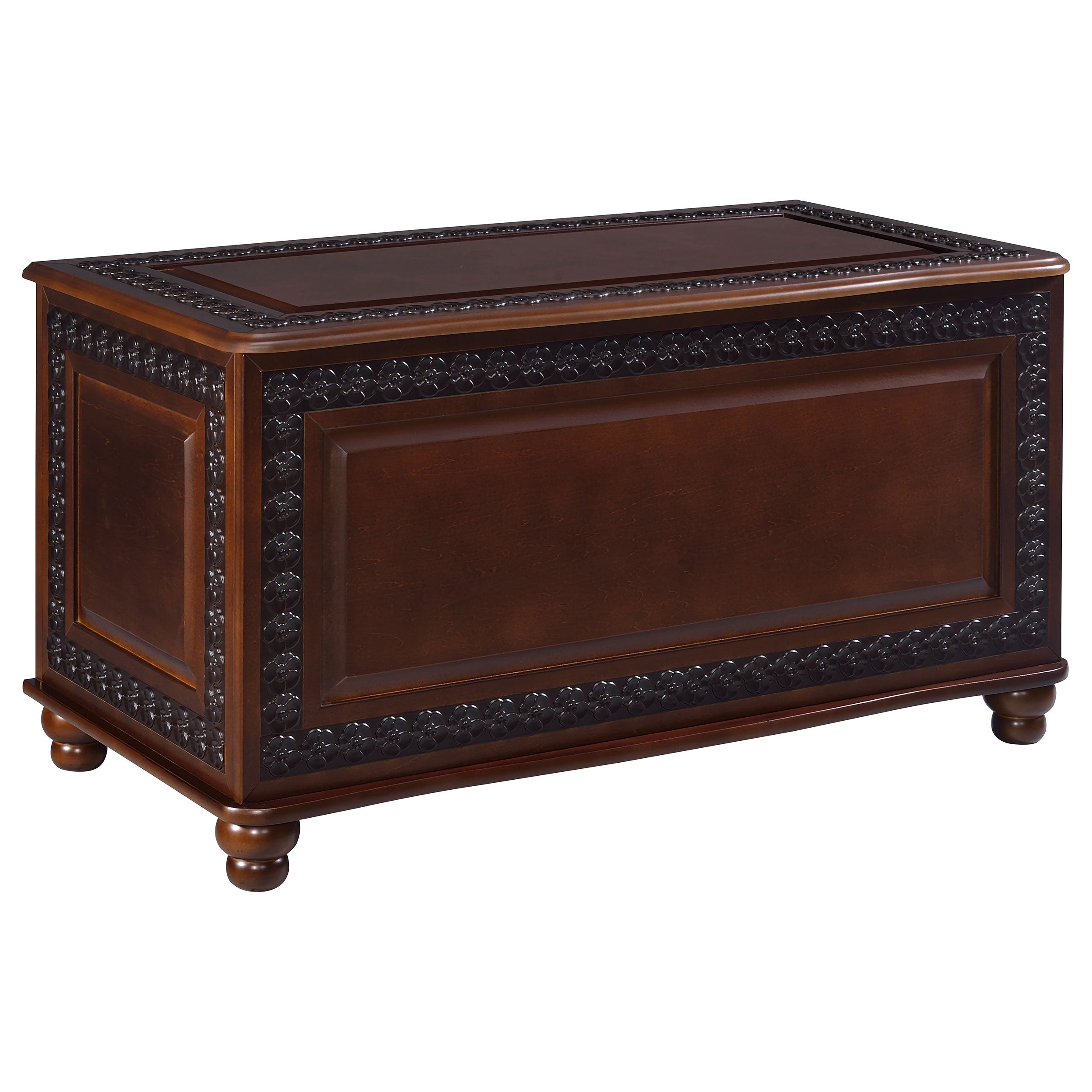 Finlay Cedar Chest Dark Tobacco-CoasterElevations