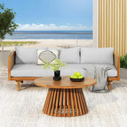 Wicker Patio Furniture Set Outdoor Rattan Sectional