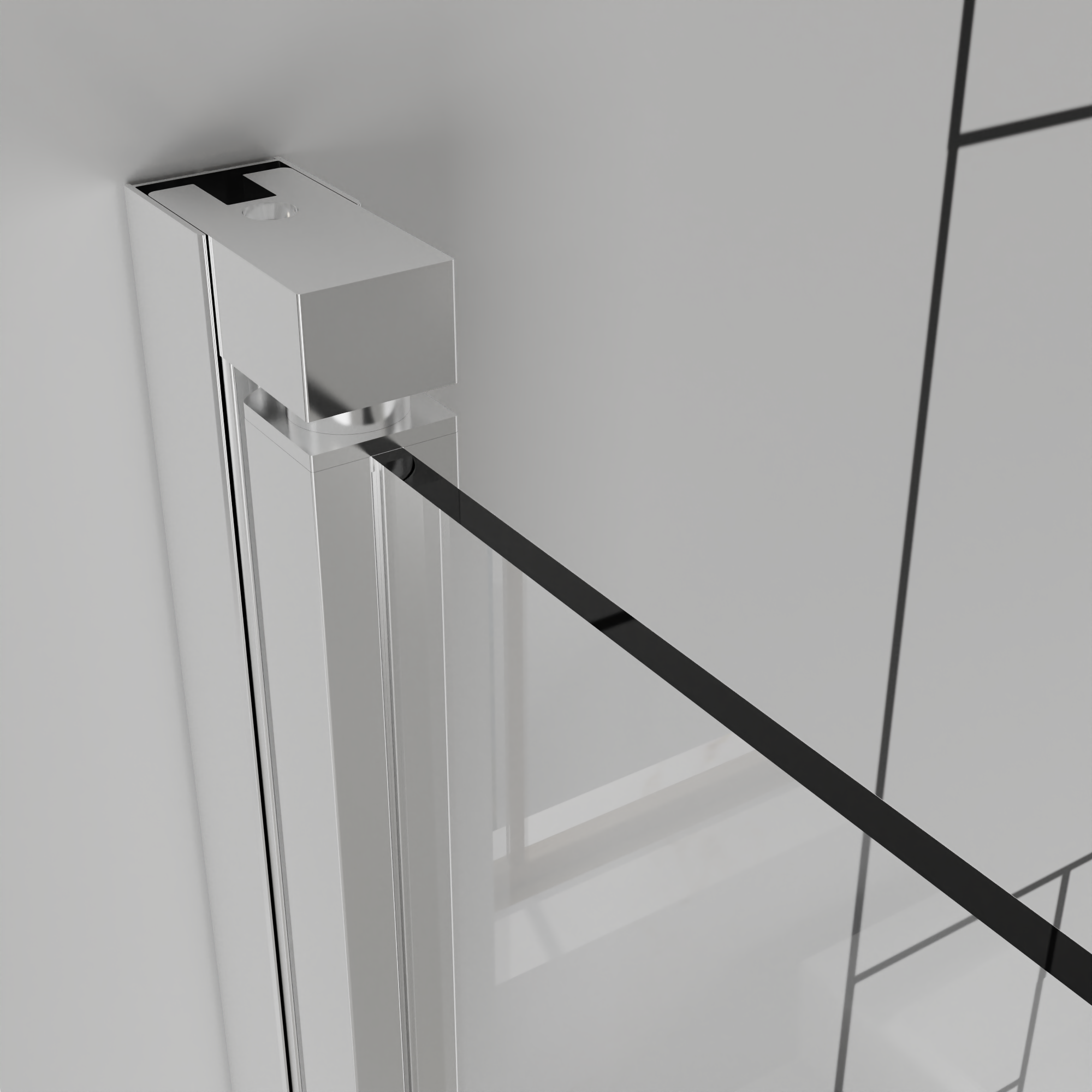 Goodyo Pivot Shower Doors - 30" W x 72" H