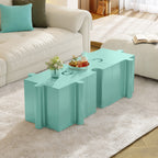 Puzzle Art Side Table, Modular Convex Edge MGO Table