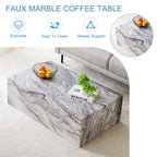Grey Stone Pattern Coffee Table