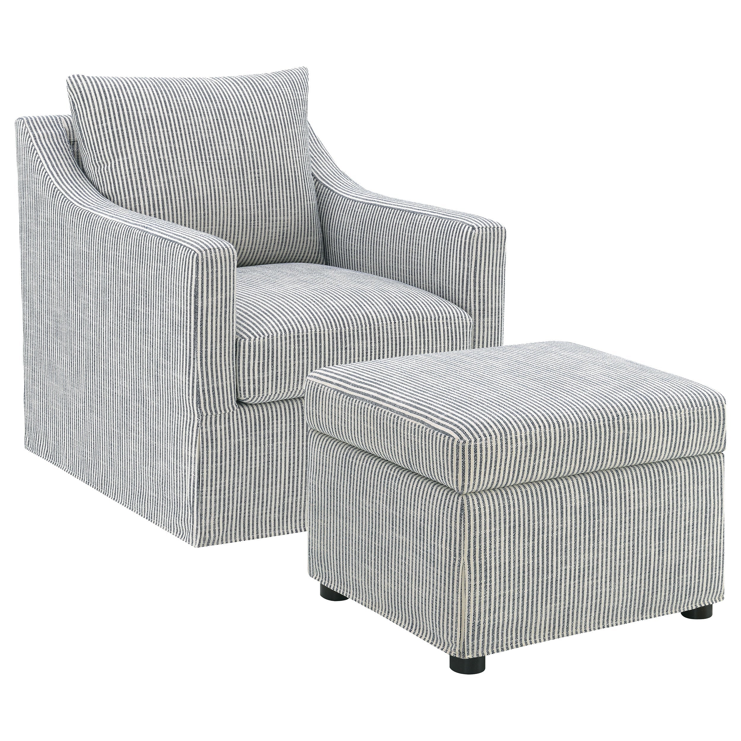 Winter Upholstered Sloped Arm Accent Swivel Chair Grey-