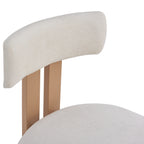 Stylish 26.5'' Round Stools with Low Back
