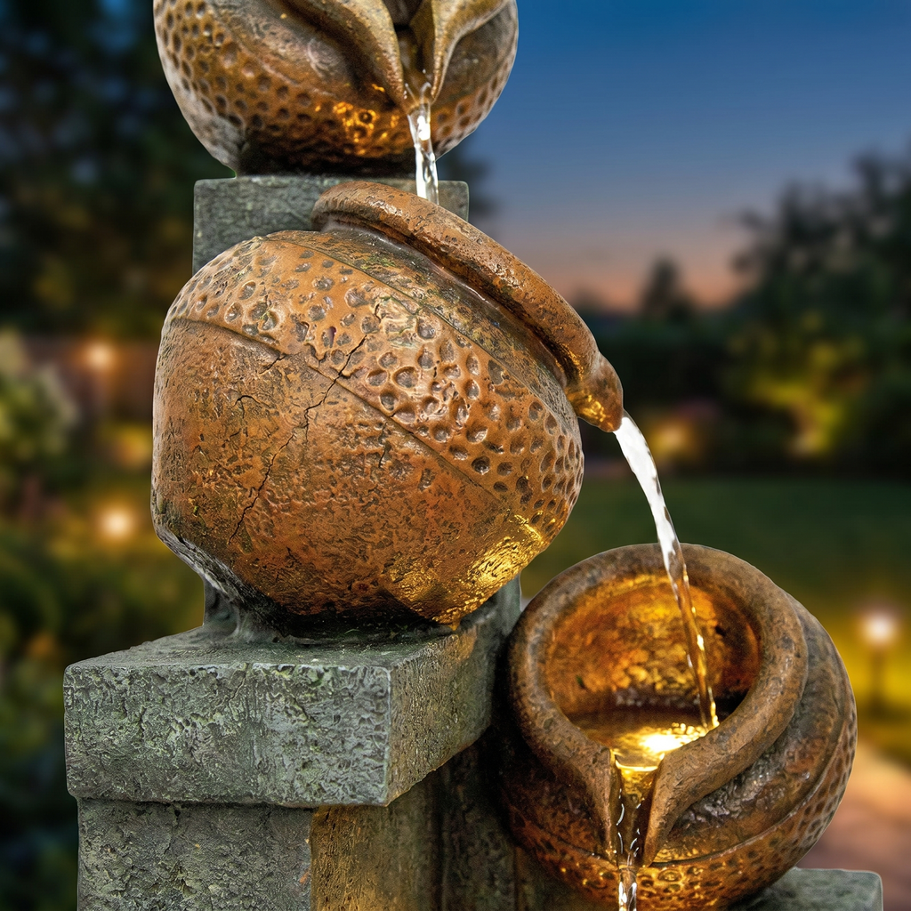 4-Tier Cascading Water Fountain
