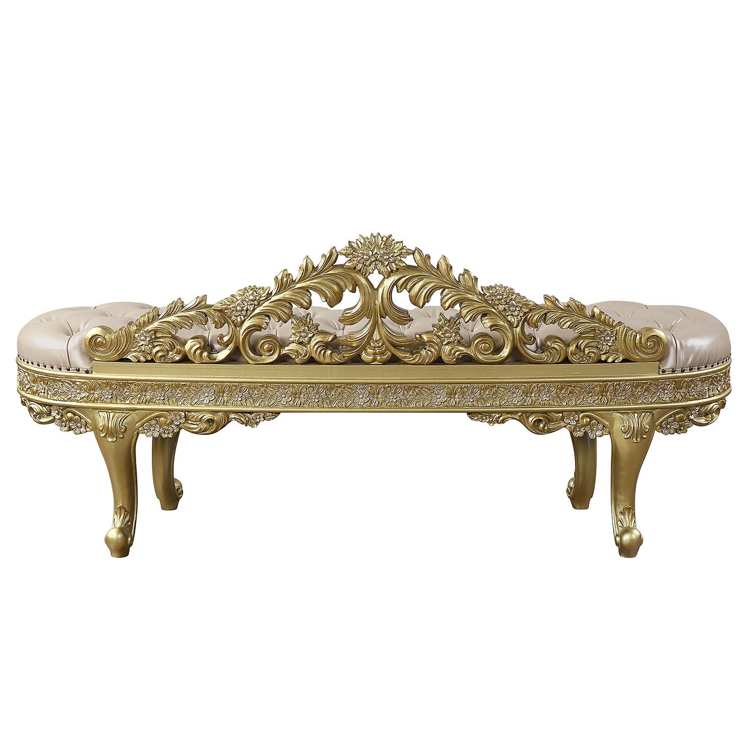 Cabriole Light Bench