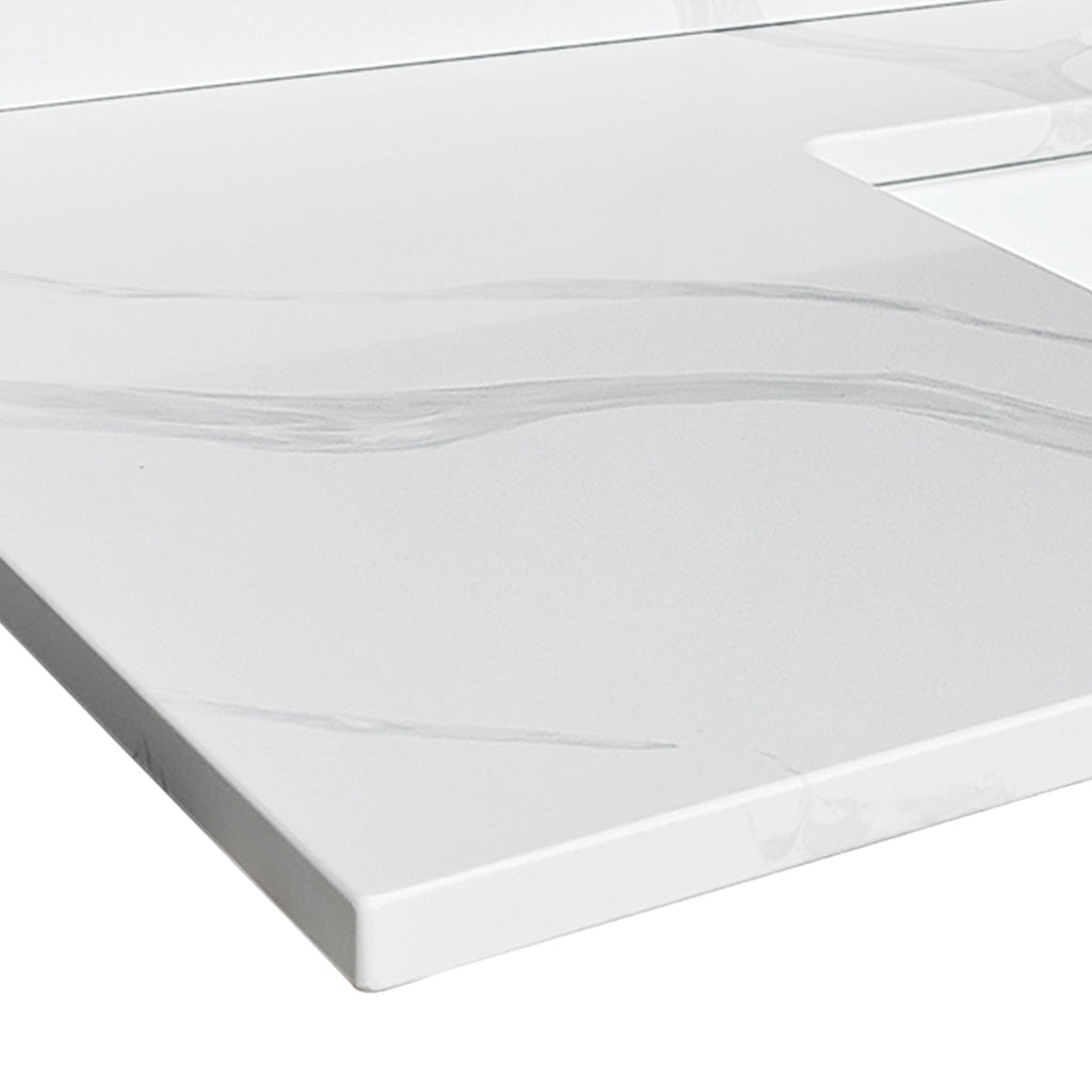 43-Inch Quartz Bathroom Vanity Top