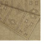 Earth GC_NTL1002 Jute/Mocha Indoor/Outdoor Area Rug