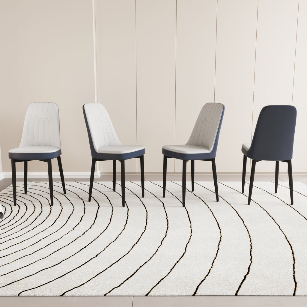 Set of 4 Modern Dining Chairs