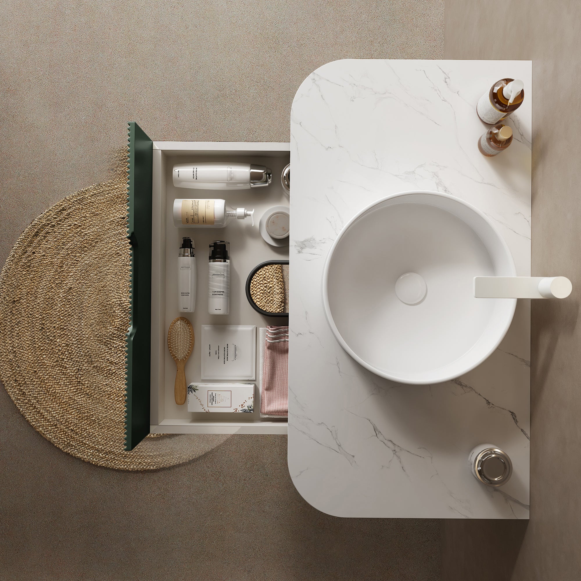 DINA 36" Bathroom Vanity & Sink