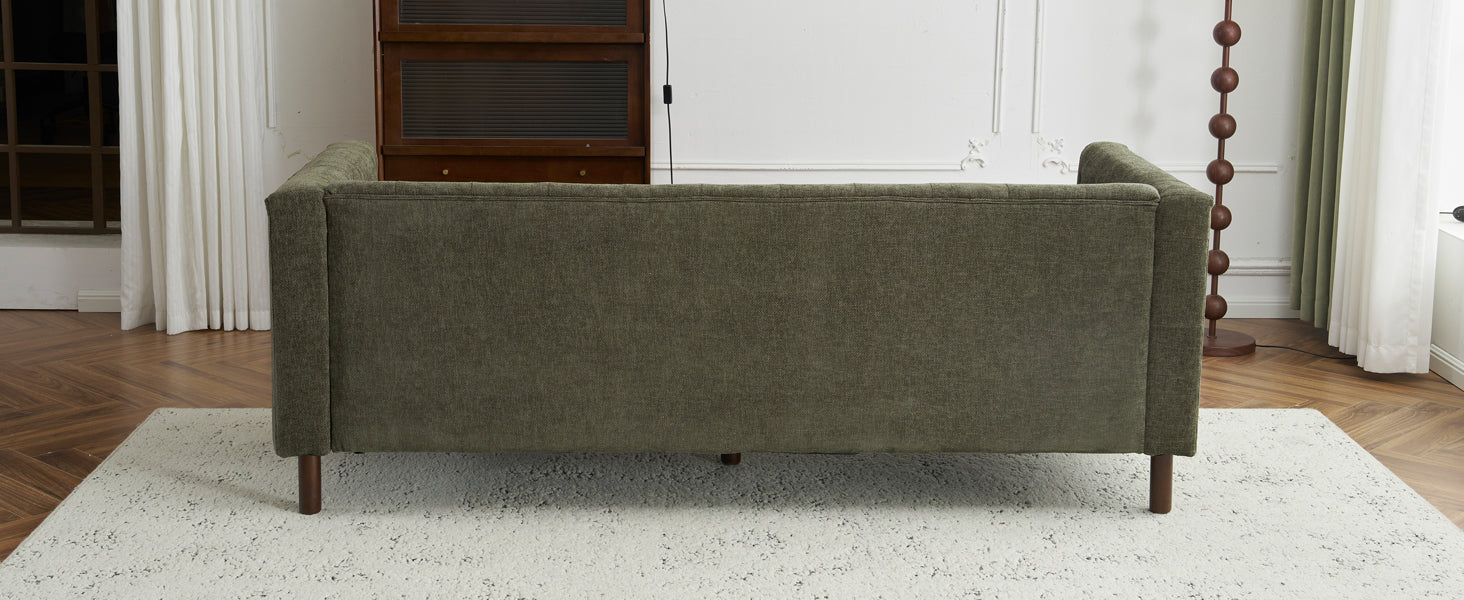 78" Upholstered Sofa - Modern 3-Seater Couch