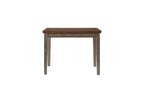 Counter Height Two Tone 4 Drawer Dining Table