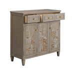 Dauphin Handpainted Entryway Storage Cabinet
