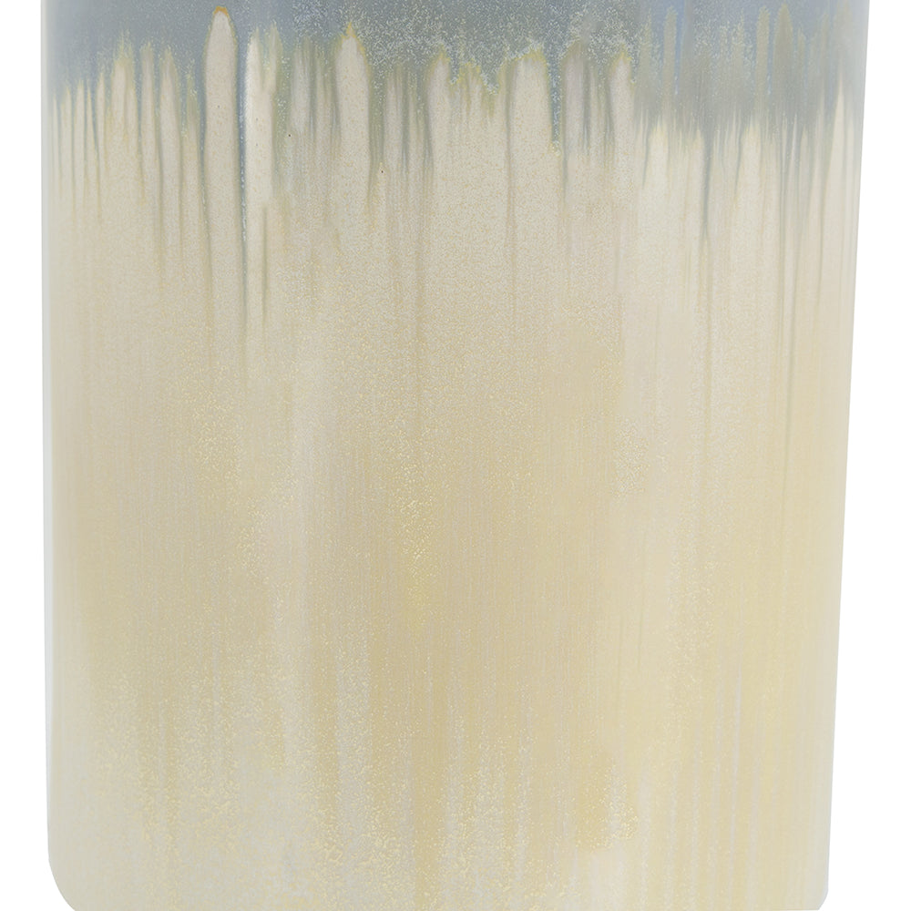 D13x18" Florence Reactive Glaze Ceramic Garden Stool