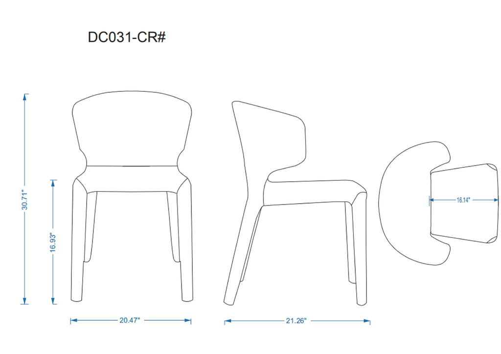 Conrad Upholstered Dining Chair