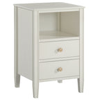 Winston 2-Drawer Storage Nightstand - Antique