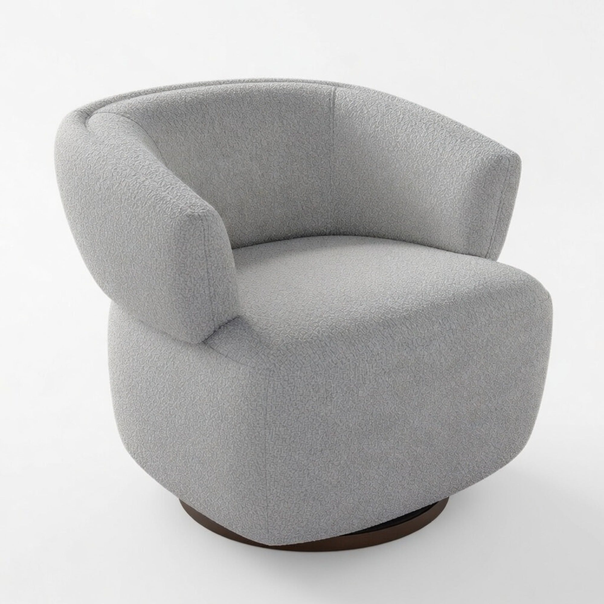 32" Swivel Barrel Accent Chair