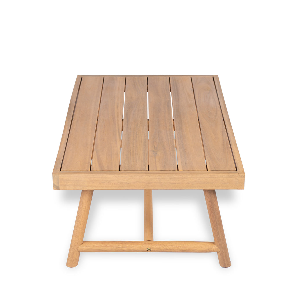 Patio Acacia Wood Chat Set