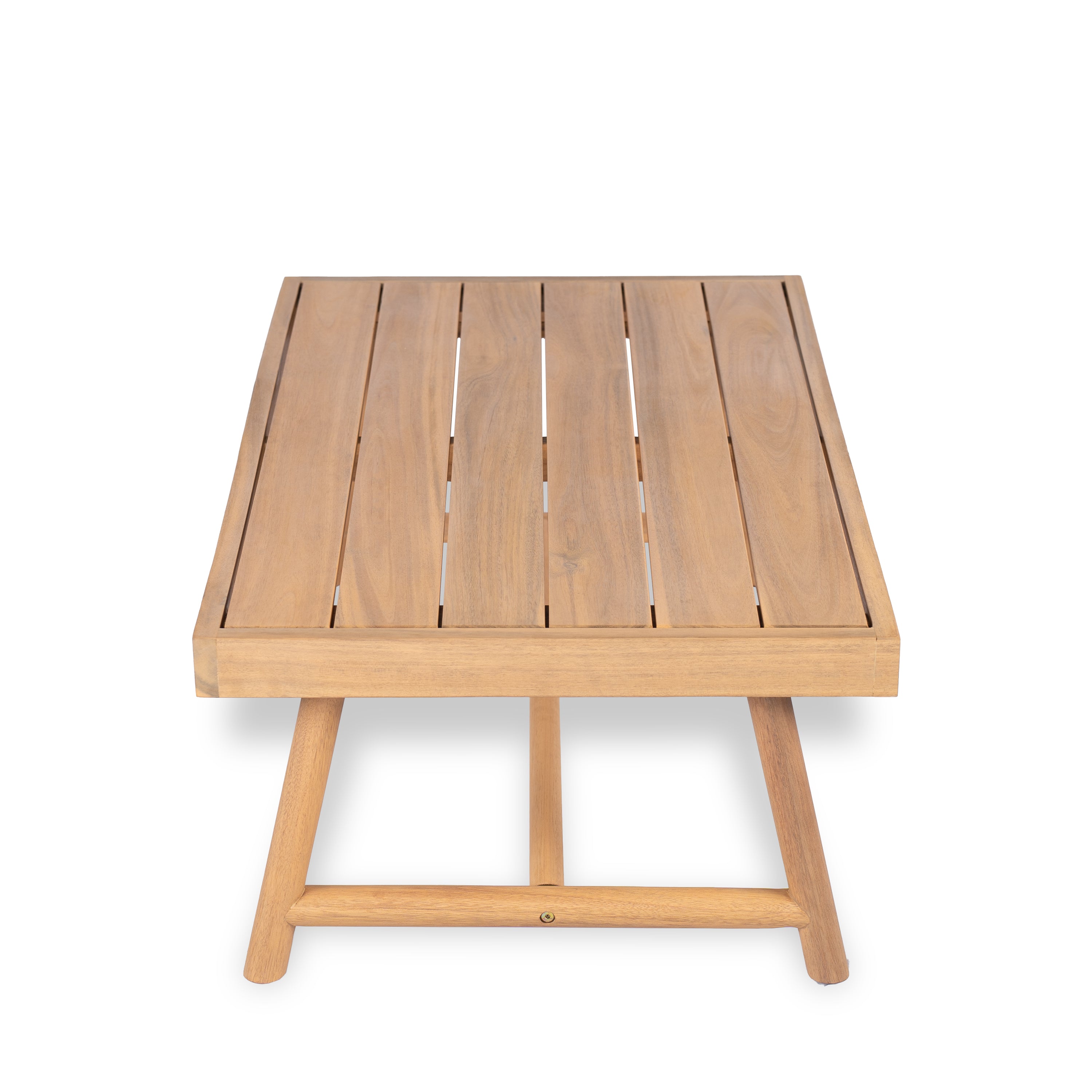 Patio Acacia Wood Chat Set