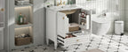 30" Bathroom Vanity with Sink, Freestanding Vanity with Storage