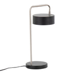 Contemporary Table Lamp in Nickel