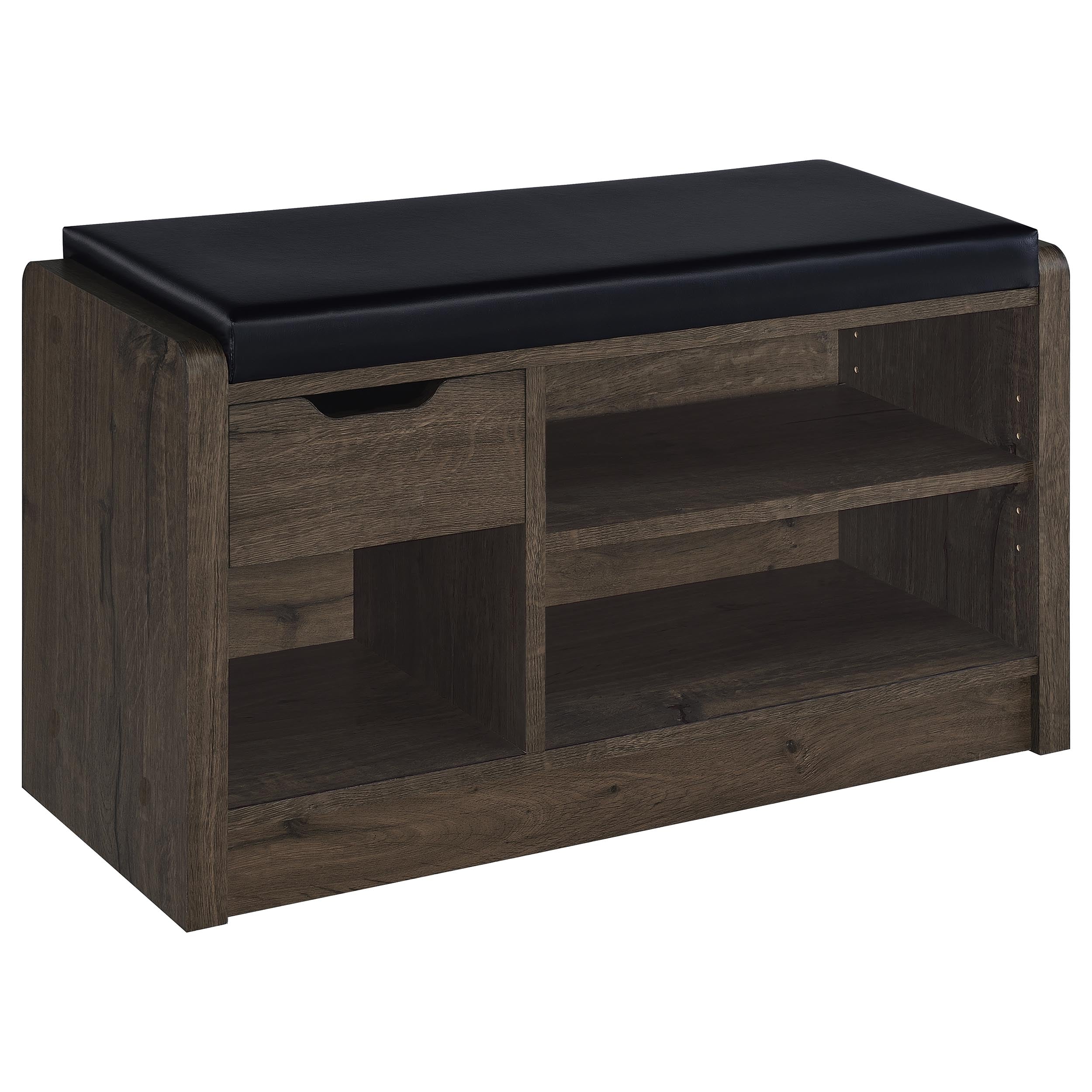 Arrington Storage Bench Smoked Oak-