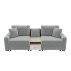 Modern Sofa Couch 95.7" Modular Sofa Upholstered Sofa Couch