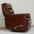 Global Home Swivel Recliner with Manual Footrest in Brazil