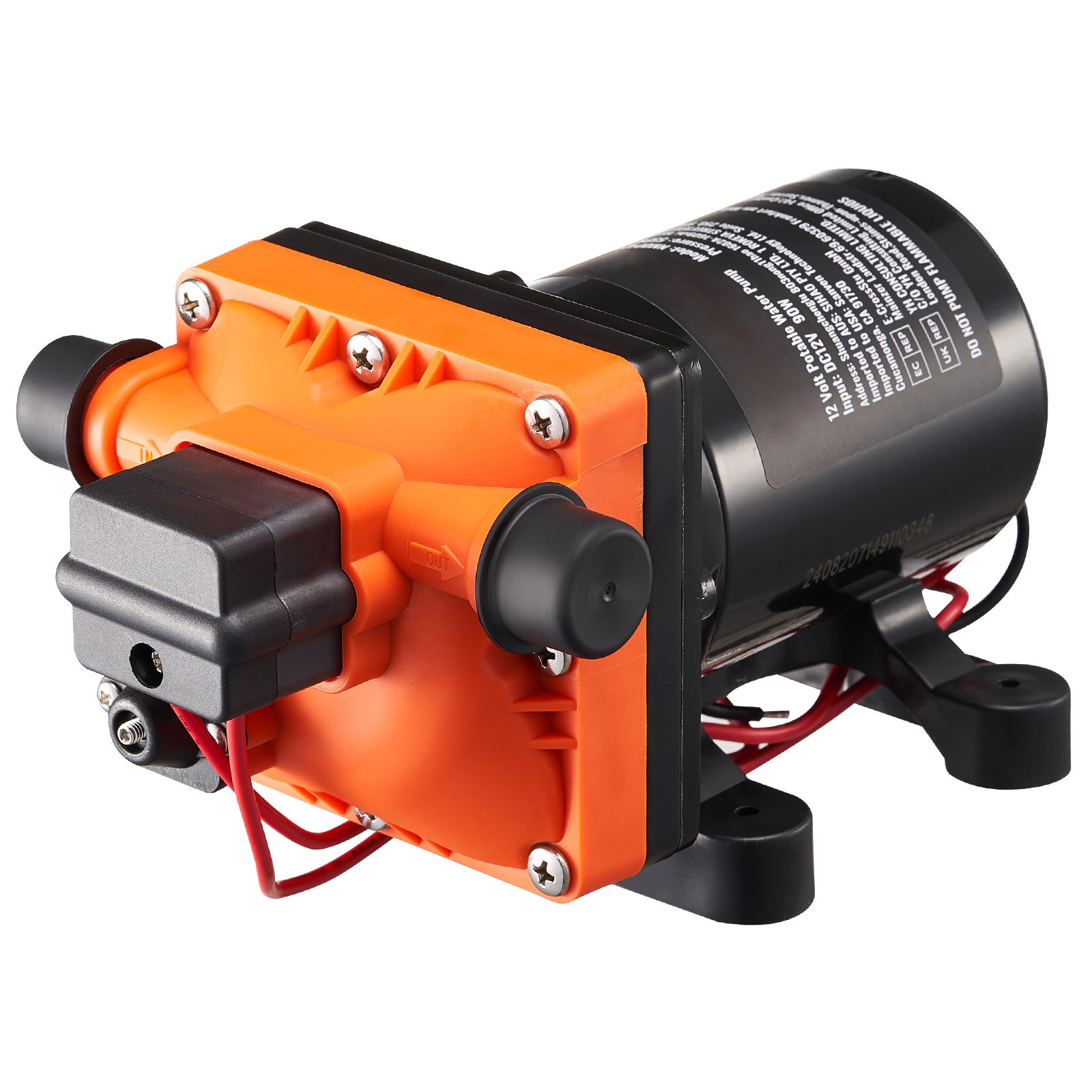12V Diaphragm Pump - 3 GPM